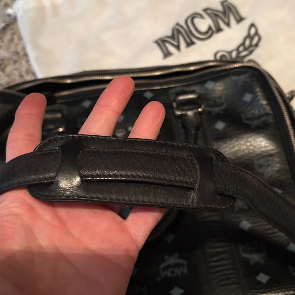💎RARE💎Authentic MCM ‘Visetos’ Laptop Bag/Briefcase